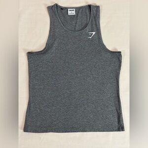 Gymshark Grey Marl Workout Tank Top Men’s Size Small